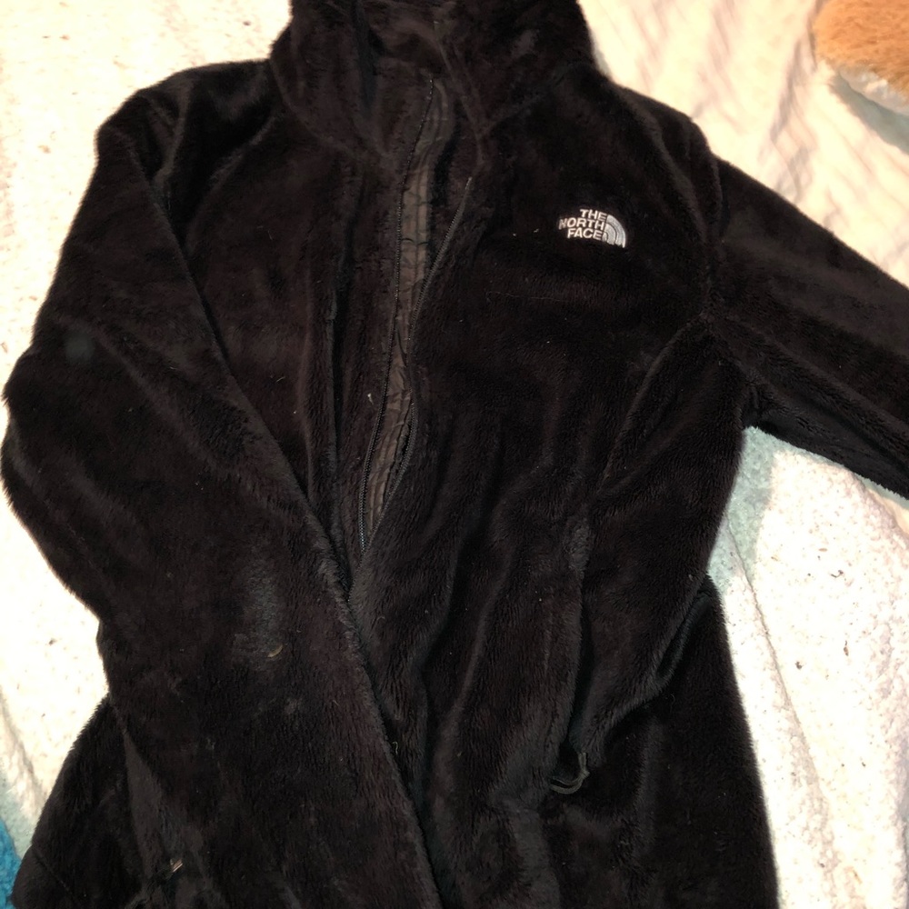 fuzzy north face jacket - Picture 2 of 4